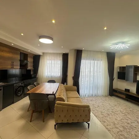 Serenity Resedence Duplex Lux 2 Bedrooms Mahmutlar شقة *