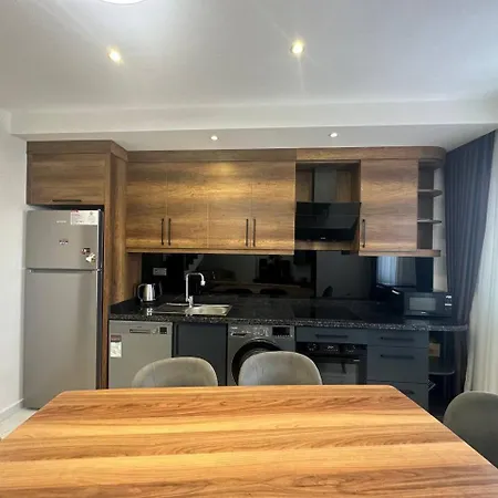Serenity Resedence Duplex Lux 2 Bedrooms Mahmutlar شقة *